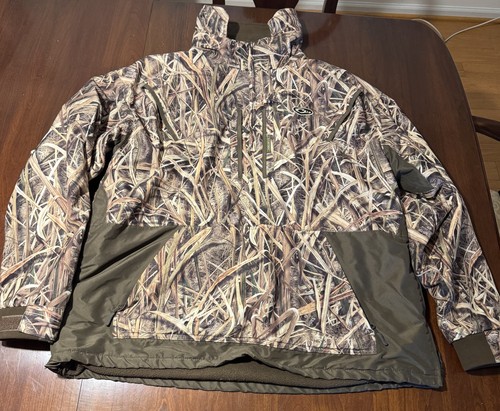 Drake Waterfowl Quarter Zip Fleece Pullover Camouflage Jagdjacke Herren XL