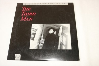 THE THIRD MAN - Criterion Collection - LASERDISC