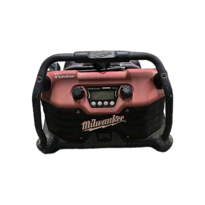 #ad Milwaukee Job Site Radio Powered By Rockford Fosgate 49 24 0200 Works Great $84.99
