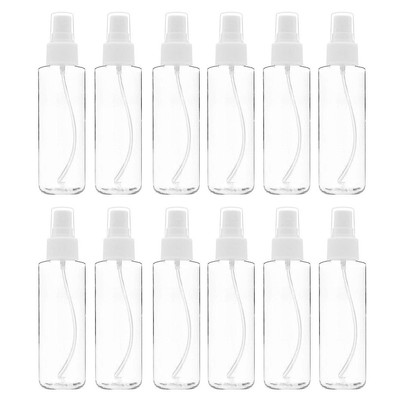 12er Pack Fine Mist Clear Flaschen 120 ml (4 Oz) mit Pumpe, 1618