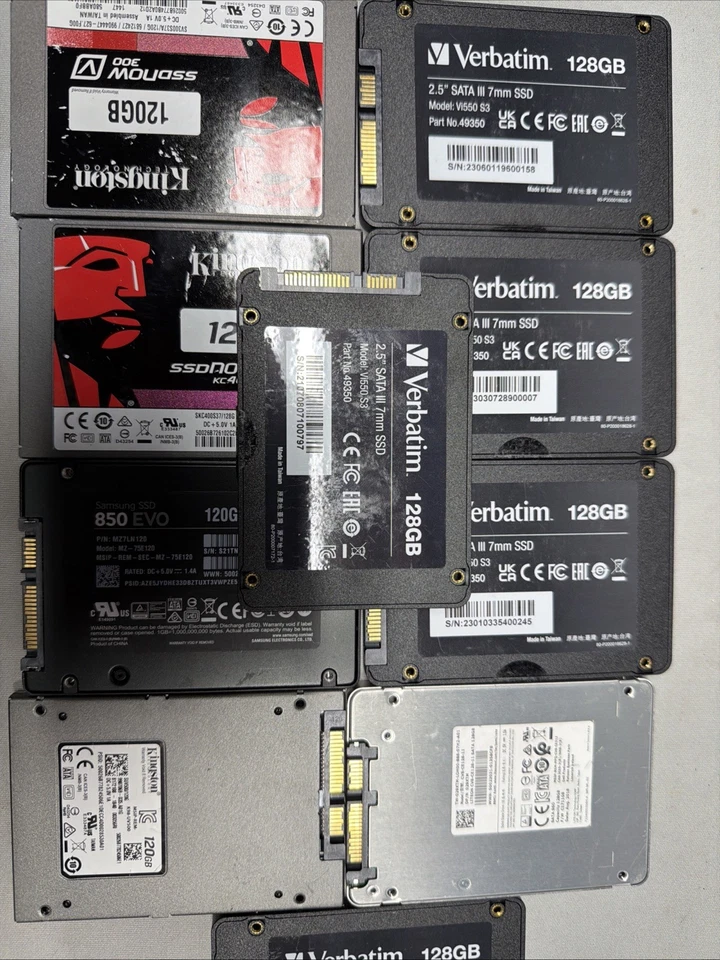 120GB / 128GB SATA 2.5'' SSD  – Mixed Brands, Randomly, 1pc - Image 4 of 4