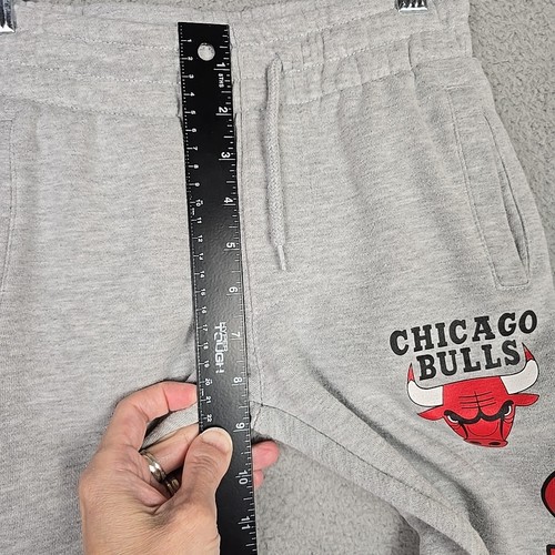 NBA Boys Joggers Size S(8) Chicago Bulls Gray Logo - Picture 10 of 15