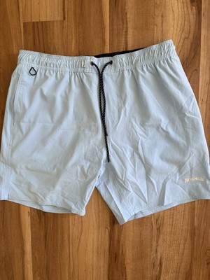 Mens Birdwell Beach Britches Shorts Swim Trunks 7  Lined Blue L