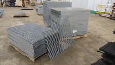 Steel Grating - Painted - 36" x 48" x 1" - Platform, Mesh, Floor, Bar Grate