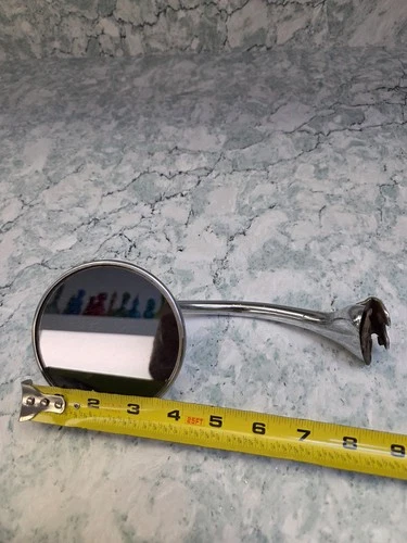 Vintage 1930s 40s car truck exterior door lip mirror