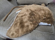 Peluche Monterey Bay Acuario Marrón Manta Ray Picadura 35" Gris