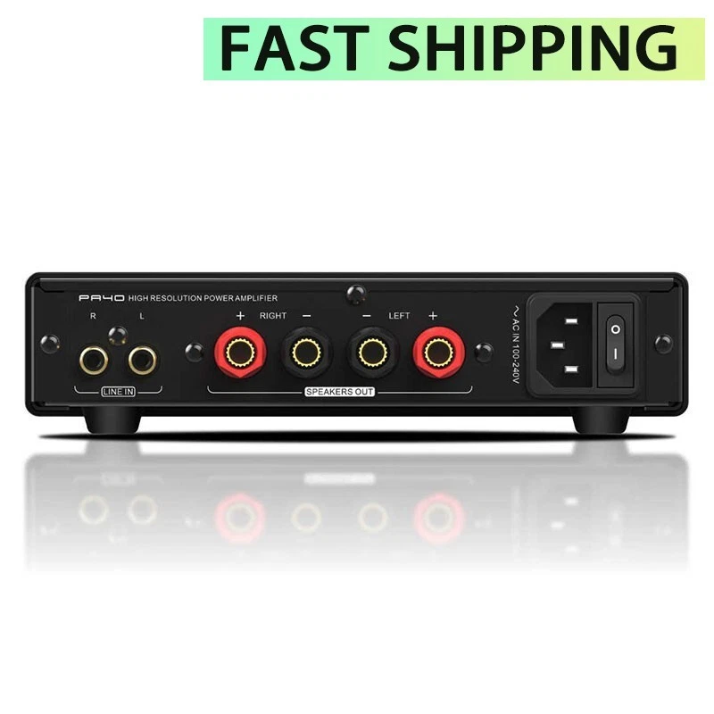 SMSL PA40 HiFi Digital Power Amp 165Wx2 Low Noise MA5332 Class D EQ Adjustment - Image 4 of 4