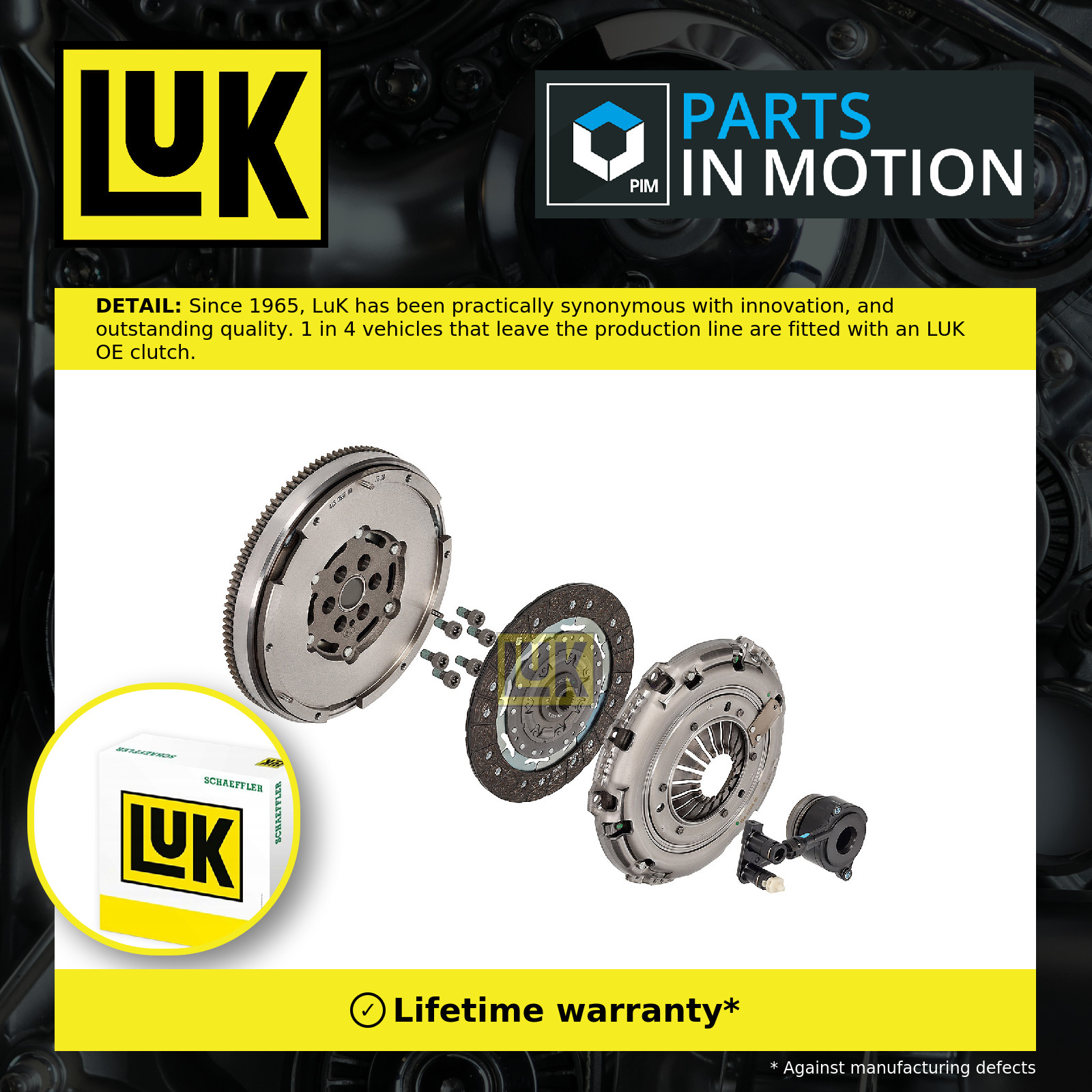 LUK Clutch Kit 600 0277 00 for forD TOURNEO CONNECT /2013 on - Image 18