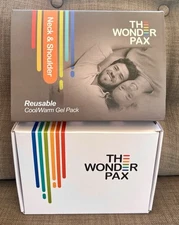 The Wonder Pax Reusable Cool/Warm Gel Pack Click Heat Neck Shoulder Pain Relief