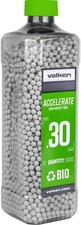 Valken ACCELERATE Tactical 0.30 BIO White Airsoft BBs BB's 5000 Count Bottle