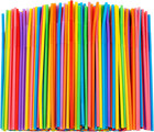 300 Pcs Colorful Flexible Plastic Straws, Bpa-Free Disposable Bendy Straws, 10.2