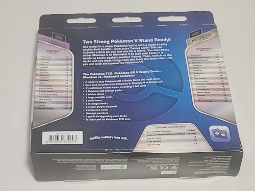 Pokemon Go V Battle Deck Box Mewtwo & Melmetal Sealed Set  1 of Each - Picture 9 of 11