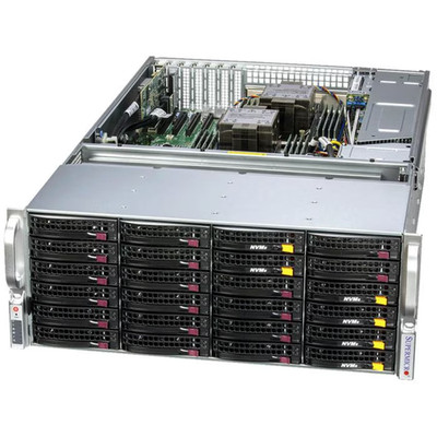 Supermicro SSG-6048R-E1CR24H 2=4U 24-Bay Storage Server NS