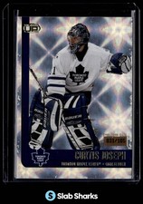 2001 PACIFIC HEADS UP #89 CURTIS JOSEPH PREMIERE DATE 31/105 JERSEY # MATCH
