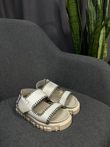 Women Holzweiler Sandals Beige Leather 37