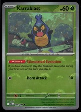 Karrablast 009/086 Black Bolt POKEBALL Common Pokemon
