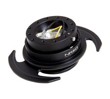 NEW NRG BALL LOCK QUICK RELEASE GEN 3.0 BLACK BODY and RING SRK-650BK +HARDWARE