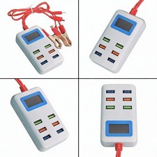 6-USB Charger DIY Electronics Real-time Voltage Monitor Overheat Protection