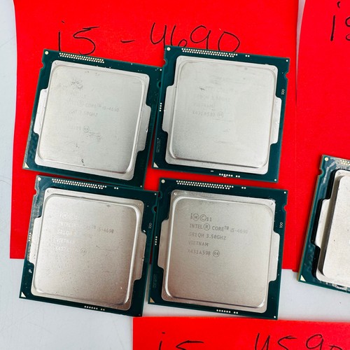 MIXED LOT OF 24 Intel Core i5- 4590 4440 4690 CPU DESKTOP PROCESSOR - Picture 8 of 13