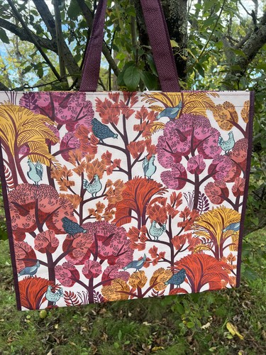 WIEDERVERWENDBARE SHOPPING REISE BEUTELTASCHE BLUMEN🦋 UMWELTFREUNDLICH TJX NEU - Bild 9 von 9