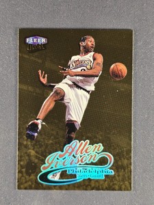 1998-99 Fleer Ultra #33G Allen Iverson Gold Medallion Philadelphia 76ers