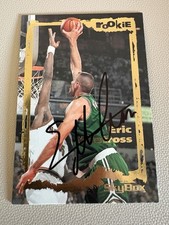 ERIC MONTROSS signed rookie basketball card BOSTON CELTICS autograph. rookie card picture