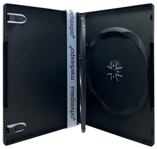 STANDARD Black Triple 3 Disc DVD Cases Lot