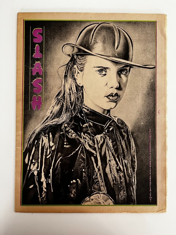 Slash Punk Rock Magazine Issue 9 Vol. 2 October 1979 Suburban Lawns Su Tissue