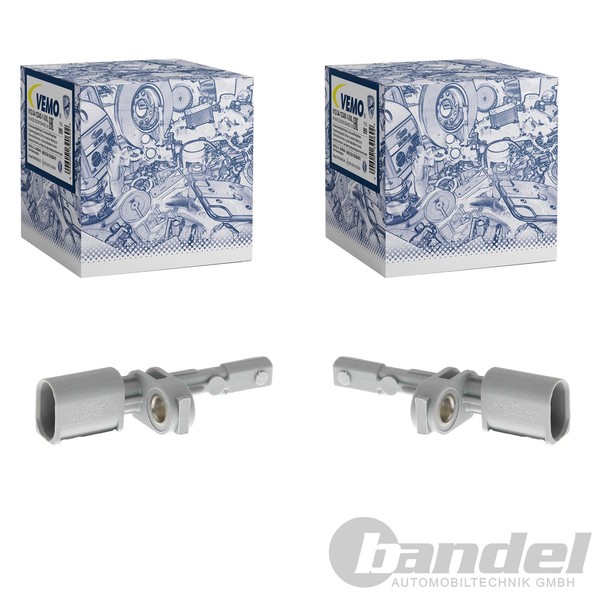 2X Vemo ABS-SENSOR Raddrehzal Hinten Passend FüR Audi A3 Q2 Q3 TT Cupra Leon-image