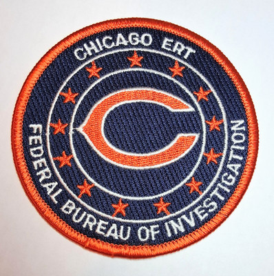 Chicago Illinois FBI ERT Patch - FREE Tracked US Shipping !