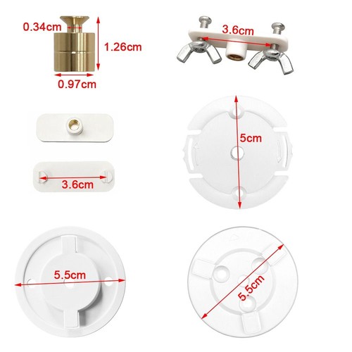 Adjustable Baby Monitor Bed Bracket No Punching Smart Camera Mount - Photo 5 sur 16