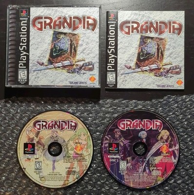 Grandia - NTSC - US - Mit Anleitung! (Sony Playstation 1, PS1)