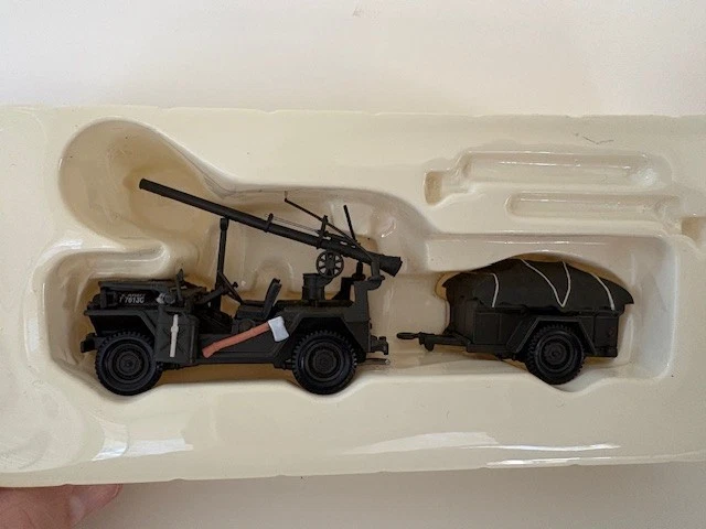 VICTORIA 1/43 Military Lot 2 (Jeep D-Day /Military Police