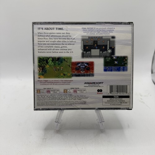 Final Fantasy Chronicles: Final Fantasy IV & Chrono Trigger (Sony PlayStation 1) - Bild 2 von 8
