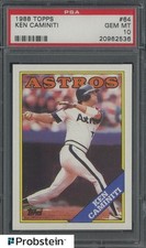 1988 Topps #64 Ken Caminiti Houston Astros PSA 10 GEM MINT