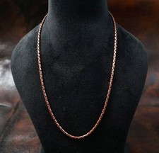 High Quality Copper Chain 1 Piece 20 to 30 Inches Solid Copper Jewelry CH-02