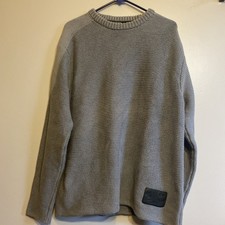 Vintage Harley Davidson Waffle Knit Thermal Shirt Sz XL gray