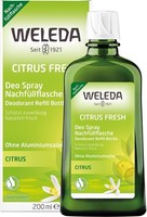 Weleda Bio Deodorant Citrus NachfüLlflasche äTherische ÖLe Desodorierend 200Ml