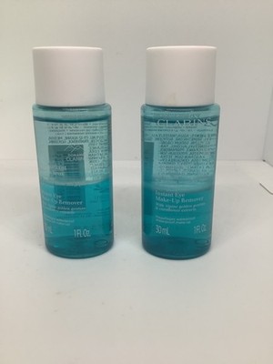 Clarins Instant Augen Make Up Entferner 30ml x2 NEU Reisegröße   SCHNELLER VERSAND  