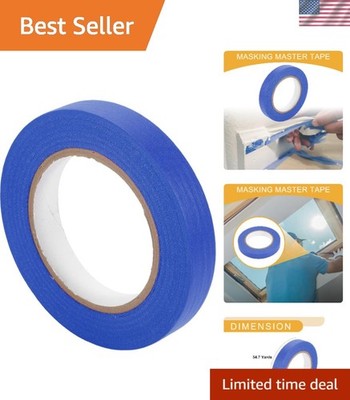 Universal 0.7 Inch x 54.7 Yards Painters Tape - Smooth, Residue-Free Application