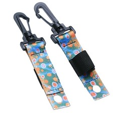 Matériel de pêche à la mouche Lot de 2 porte-bouteilles avec clips robustes p