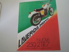 advertising Pubblicità 1976 MOTO LAVERDA 250 2TR 7 2TR7