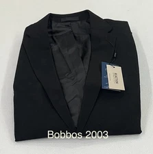 Kenneth Cole Reaction Men's Techni-Cole Suit Separate Suit Jacket, Black, 40 Reg