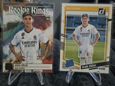 2023 Panini Donruss FIFA Arda Guler Base Rookie #184 + Rookie Kings #9 RC