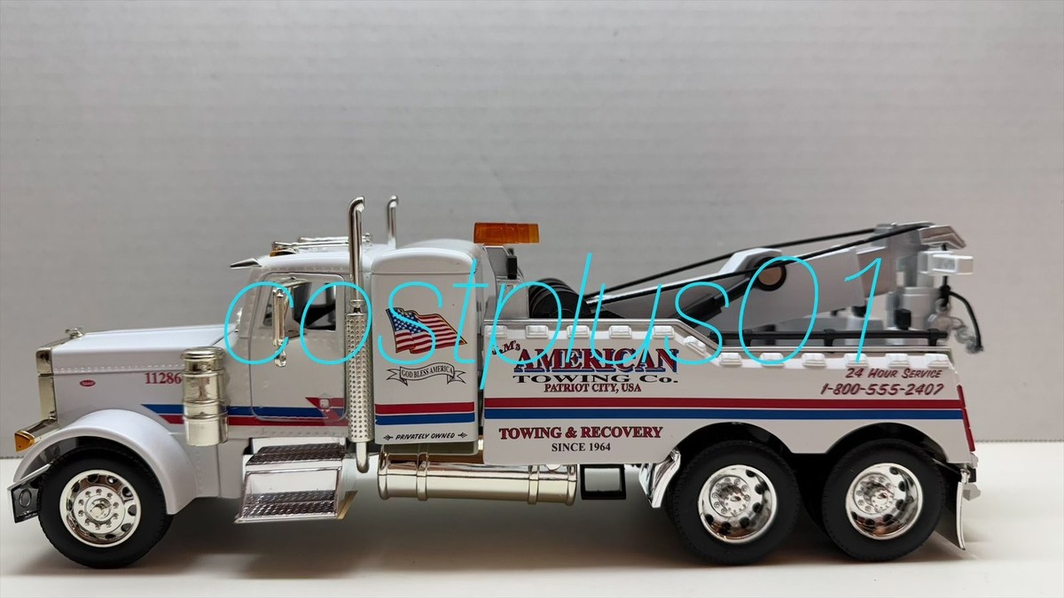 コレクション Jada Toys Peterbilt 379 Tow Truck JADA ROADRIGZ PETERBILT MODEL 379 1:32 AMERICAN TOWING COMPANY