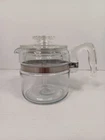Vtg PYREX 4 Cup Complete Coffee Percolator 7754-B Flameware
