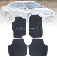 Fits 2003 2004 2005 2006 2007 Honda Accord Replacement Floor Mats Carpet Velour