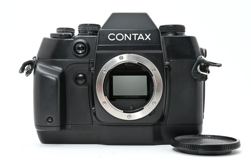[CASI COMO NUEVO] Cuerpo de cámara fotográfica Contax AX SLR 35 mm negro para montaje C/Y de JAPÓN - Imagen 1 de 12