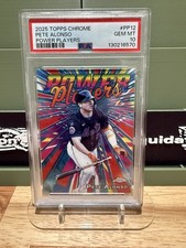 2025 Topps Chrome Power Players #PP-12 Pete Alonso New York Mets Orioles PSA 10