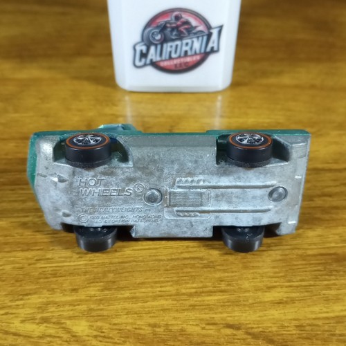 Hot Wheels Heavyweights Redline Ambulance Snorkel Scooper Tow Truck grün Truck - Bild 6 von 6